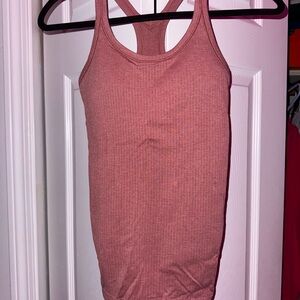 lululemon athletica Mauve Racerback Tank Top